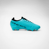CONCAVE Halo v2 FG Football Boot - Cyan/Black - Youth - Kids