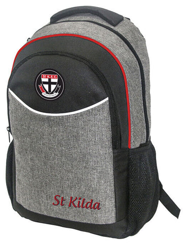AFL Backpack - St Kilda Saints - Bag Duffle Sports School Back Pack Bag