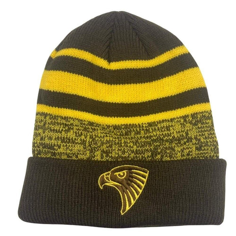 AFL Cluster Beanie - Hawthorn Hawks - Winter Hat