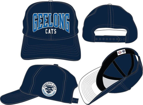 AFL Snapback DS Cap - Geelong Cats - Hat - Mens - OSFM
