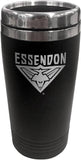 AFL Coffee Travel Mug - Essendon Bombers - Thermal Drink Cup With Lid