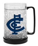 AFL Freeze Mug - Carlton Blues - 375ML - Gel Freeze Mug Cup