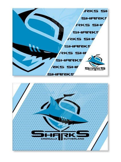 NRL Magnet Set of 2 - Cronulla Sharks - Set of Two Magnets