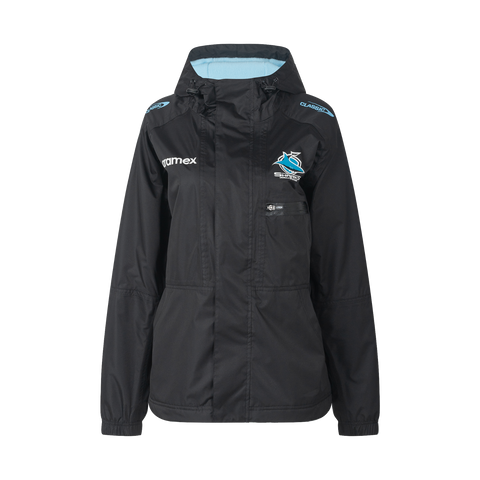 NRL 2023 Wet Weather Jacket - Cronulla Sharks - YOUTH - Rugby League - CLASSIC