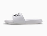 PUMA Popcat 20 Slides - White - Shoe - Sandal - Mens Womens - Unisex