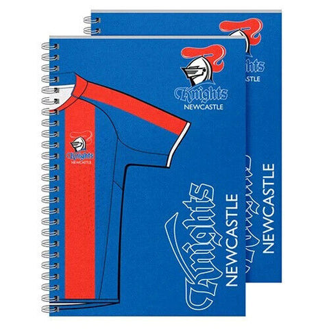 NRL Notebook Pad - Set Of Two - Newcastle Knights - Rugby League