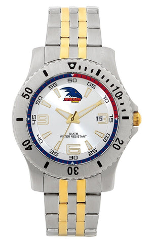 AFL Legends Watch - Adelaide Crows - Stainless Steel Band - Box incl.