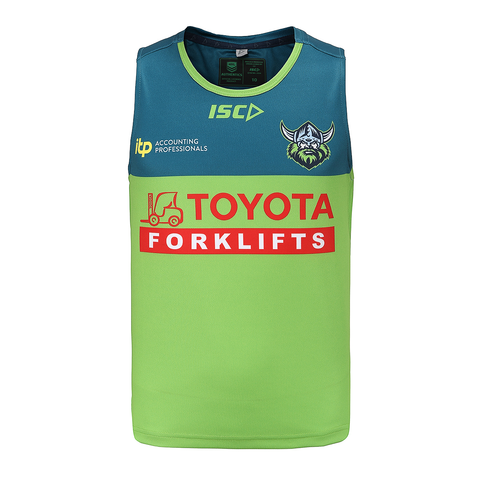 NRL 2022 Training Singlet - Canberra Raiders - Adult - Rugby League - ISC
