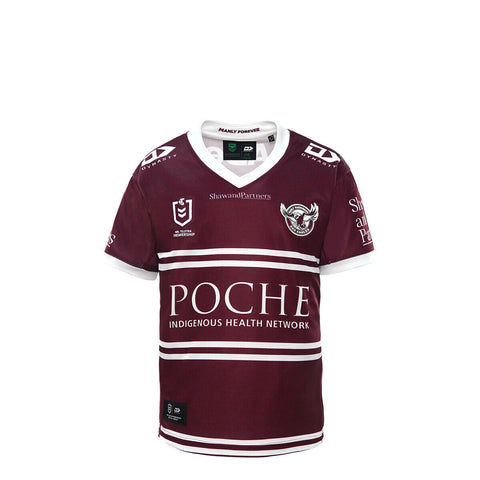 NRL 2022 Home Jersey - Manly Sea Eagles - YOUTH - Rugby League - DYNASTY