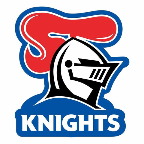 NRL Logo Sticker - Newcastle Knights - 25cm x 21cm Decal