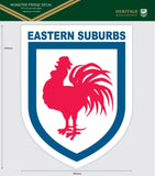 NRL Heritage Fridge Decal - Eastern Suburbs -Team Logo Sticker - 470x364mm