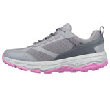 SKECHERS Go Run Trail Altitude - Ridgeback Shoe - Grey/Pink - Womens