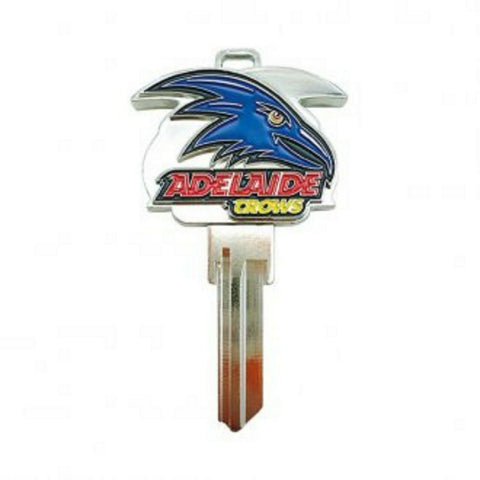 AFL 3D House Key - Adelaide Crows - LW4 Blank Metal Badge Keys