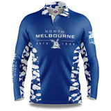 AFL Long Sleeve Reef Runner Fishing Shirt - North Melbourne Kangaroos - Adult