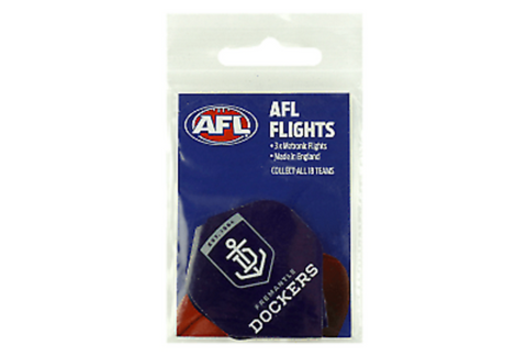AFL Replacement Dart Flights Set Of 3 - Fremantle Dockers - Darts