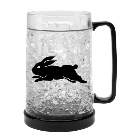 NRL Freeze Mug - South Sydney Rabbitohs - 375ML - Gel Freeze Mug Drinking Cup