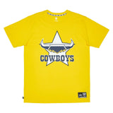 NRL Cotton Logo Tee Shirt - North Queensland Cowboys - Mens -
