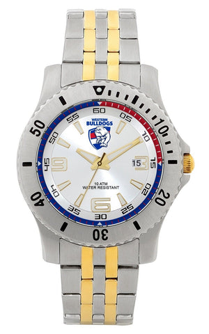 AFL Legends Watch - Western Bulldogs - Stainless Steel Band - Box incl.
