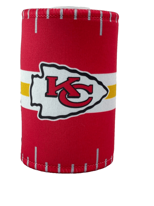 NFL Stubby Cooler - Kansas City Chiefs - Can Cooler - Drink - Rubber Base