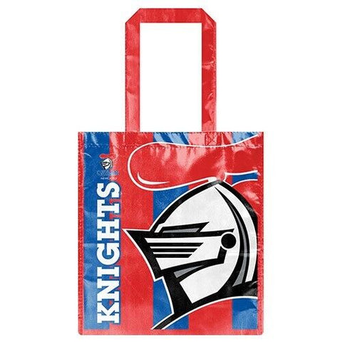 NRL Shopping Bags - Newcastle Knights - Re-Useable Carry Bag - Laminated