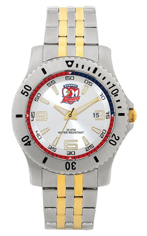 NRL Legends Watch - Sydney Roosters - Stainless Steel Band - Box incl.