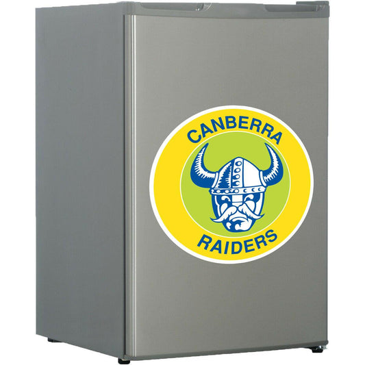 NRL Heritage Fridge Decal - Canberra Raiders - Team Logo Sticker - 470x470mm