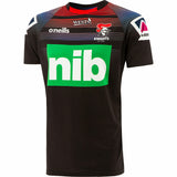 NRL 2021 Coaches Training Tee - Newcastle Knights - Rugby League - Mens - Black