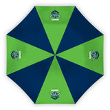 NRL Compact Umbrella - Canberra Raiders - Rain - Glovebox - 60cm Length W17cm