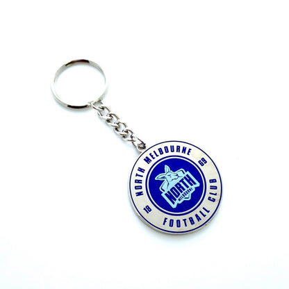AFL Round Key Ring - North Melbourne Kangaroos - Keyring - Aussie Rules - TROFE