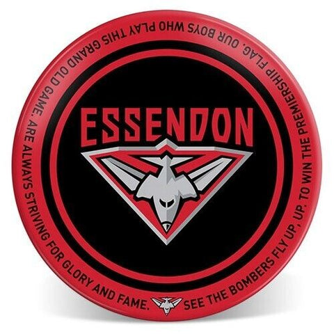 AFL Melamine Plate - Essendon Bombers - 20cm diameter - Single