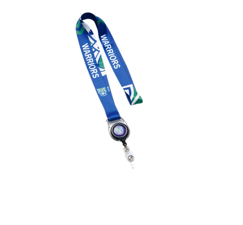 NRL Lanyard with Retractable ID Clip - New Zealand Warriors