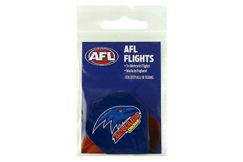 AFL Replacement Dart Flights Set Of 3 - Adelaide Crows - Darts