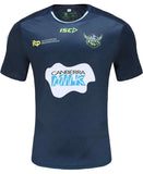 NRL 2021 Training Tee Shirt - Canberra Raiders - Navy - Rugby League