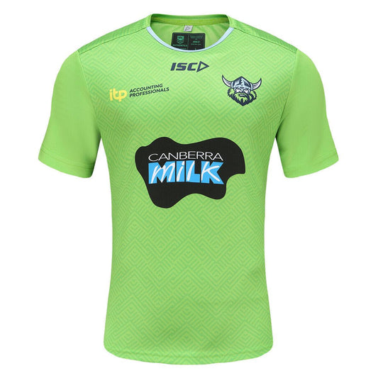 NRL 2021 Training Tee Shirt - Canberra Raiders - Rugby League - Canberra Milk