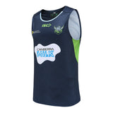 NRL 2021 Training Singlet - Canberra Raiders - Rugby League - Navy Canberra Milk