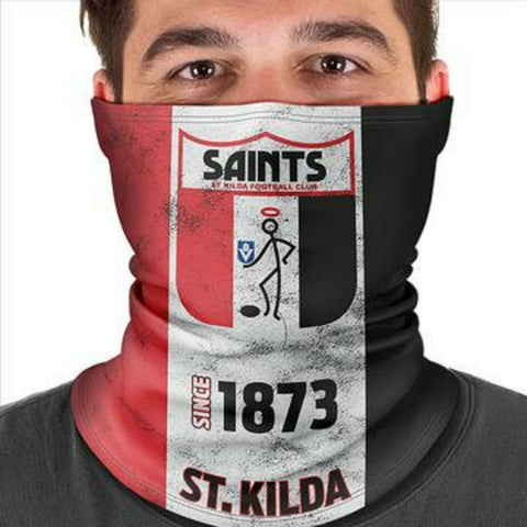AFL St Kilda Saints Fishing Multi Scarf - Face Shield - Mask - Bandana