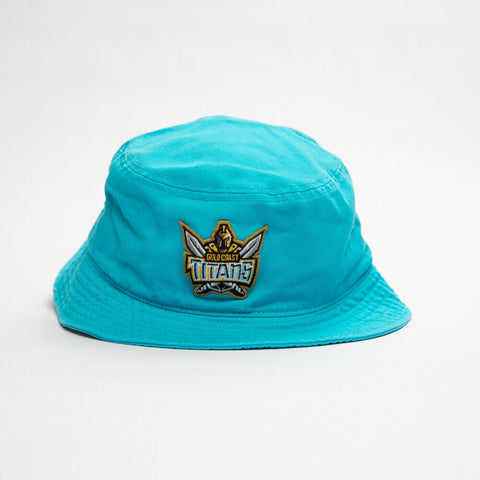 NRL Twill Bucket Hat - Gold Coast Titans - Blue - Adult Size