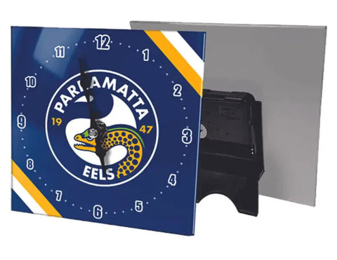 NRL Desk Clock  - Paramatta Eels - Gift Box - Rugby League - Football