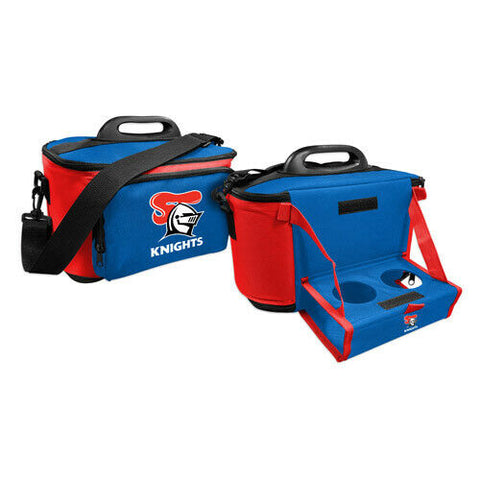 NRL Drink Cooler Bag With Tray - Newcastle Knights  - Team Logo - Insulated