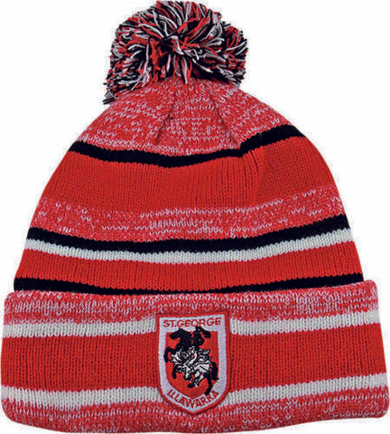 NRL Dynamo Beanie - St George Illawarra Dragons - Warm - Winter Hat - Adult