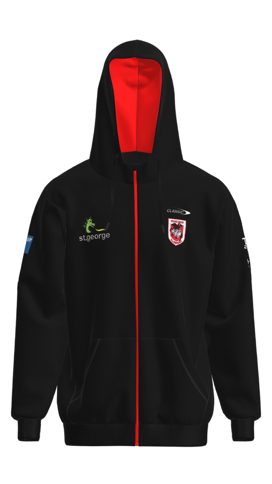 NRL 2023 Full Zip Hoodie - St George Illawarra Dragons - YOUTH - Hoody - CLASSIC