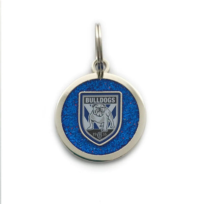 NRL Pet ID Tag - Canterbury Bulldogs - Engravable - 25mm diameter