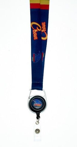 AFL Lanyard with Retractable ID Clip - Adelaide Crows - TROFE