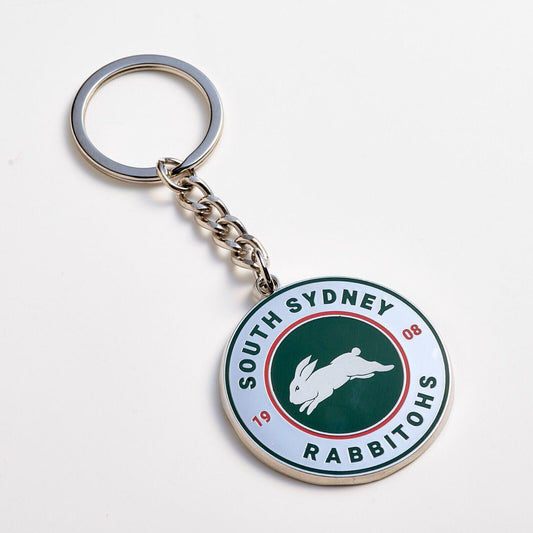 NRL Round Key Ring - South Sydney Rabbitohs - Keyring - Rugby League - TROFE