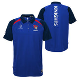 NRL Mens Performance Supporter Polo Shirt - Newcastle Knights