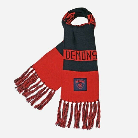 AFL Bar Scarf - Melbourne Demons - Supporter Team Wear