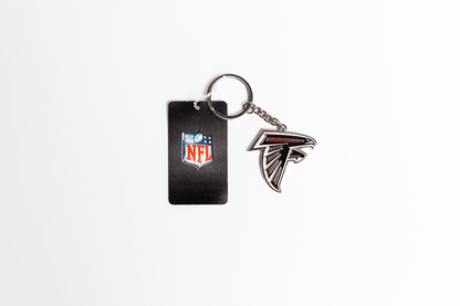 NFL Logo Keyring - Atlanta Falcons - Key Ring - Metal