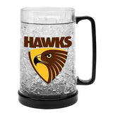 AFL Freeze Mug - Hawthorn Hawks - 375ML - Gel Freeze Mug Cup