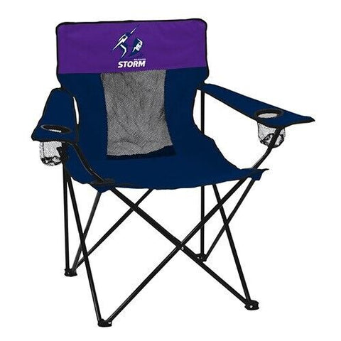NRL Outdoor Camping Chair - Melbourne Storm - Includes Carry Bag