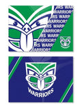 NRL Magnet Set of 2 - New Zealand Warriors - Set of Two Magnets